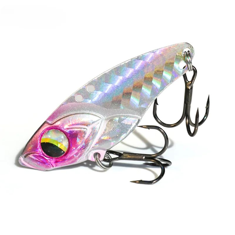 Cuchara vibrante Metal VIB para lucio – Crankbait de cobre - imagen 3