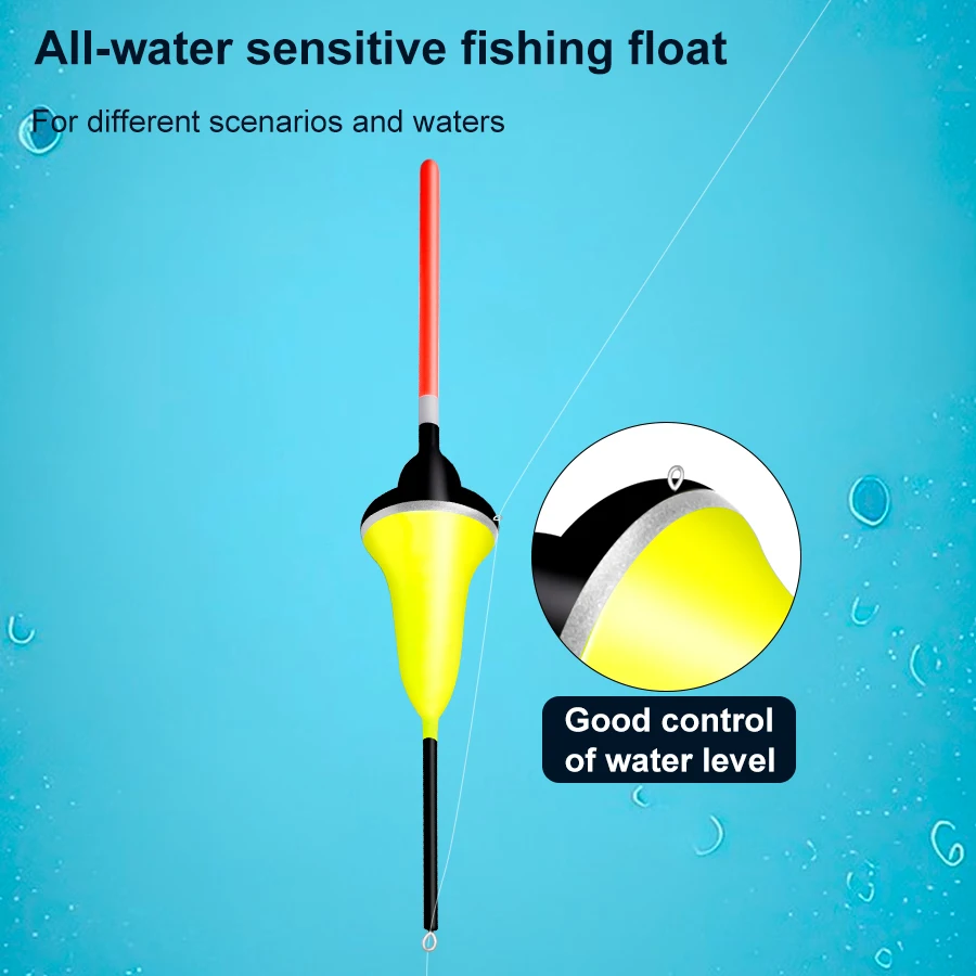 FISH KING 5 unids/pack flotador de pesca Size2-5g 14-16cm flotador de abeto Barguzinsky boya Vertical flotador de pesca Bobber aparejos de pesca - imagen 5