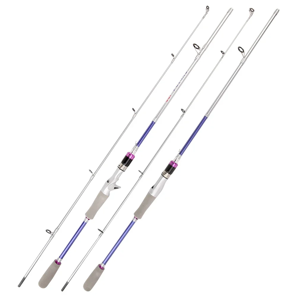 Caña de pescar ultraligera, accesorio para pescar truchas, Spinning/Casting, 1,8/1,65 m, carbono sólido, punta de ML, Lure3-20g - imagen 3