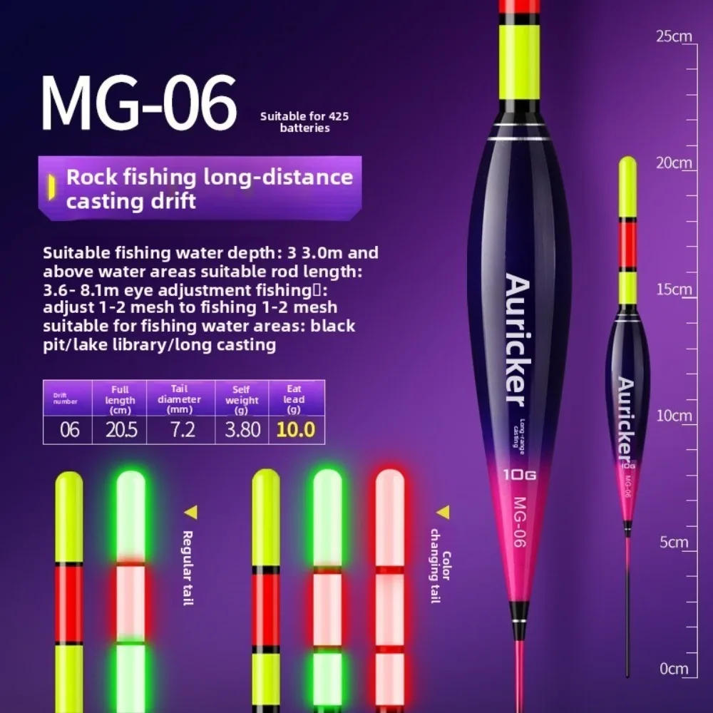 Flotador electrónico pesca con sensor de gravedad y cambio de color - imagen 2