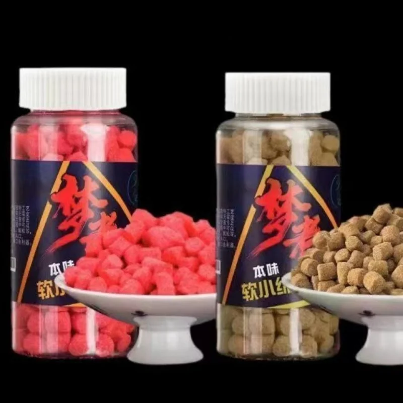 Cebo de pesca de pellets de 90g, atrayente de peces suave y pegajoso fuerte, cebo de pesca portátil para exteriores para carpa cruciana, pozo negro, cabeza grande - imagen 2