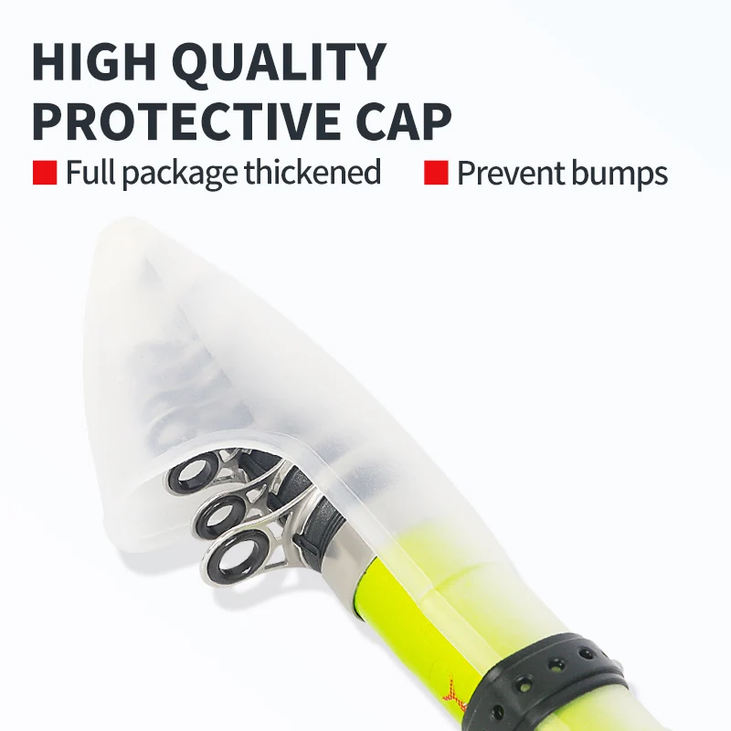 Caña de pescar telescópica para Roca, alimentador giratorio de carpa con mosca, de fibra de carbono, ultraligera, de viaje, 3,0 M - imagen 4