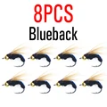 8pcs  Blueback