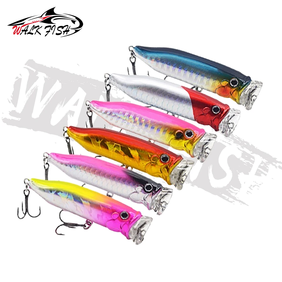 WALK FISH-señuelo de pesca Artificial, cebo duro de superficie, Wobblers, 7cm, 10g - imagen 4