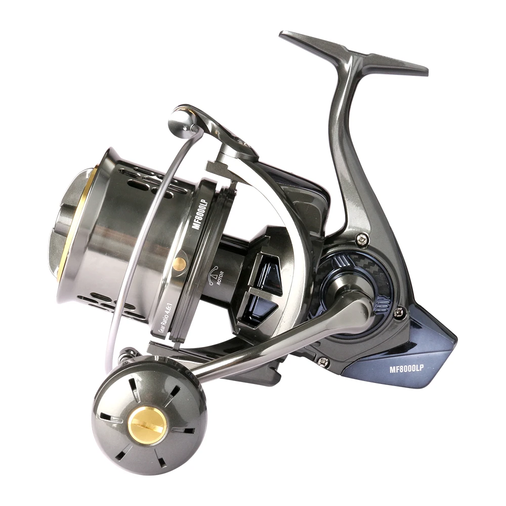 Carrete spinning DEUKIO 8000 – Tiro largo para surf en agua salada - imagen 3