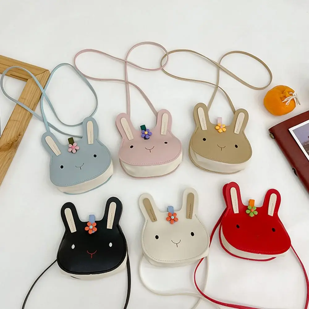 Precioso Mini bolso de hombro de cuero PU suave, bandolera suave, lindos bolsos de dibujos animados para regalo