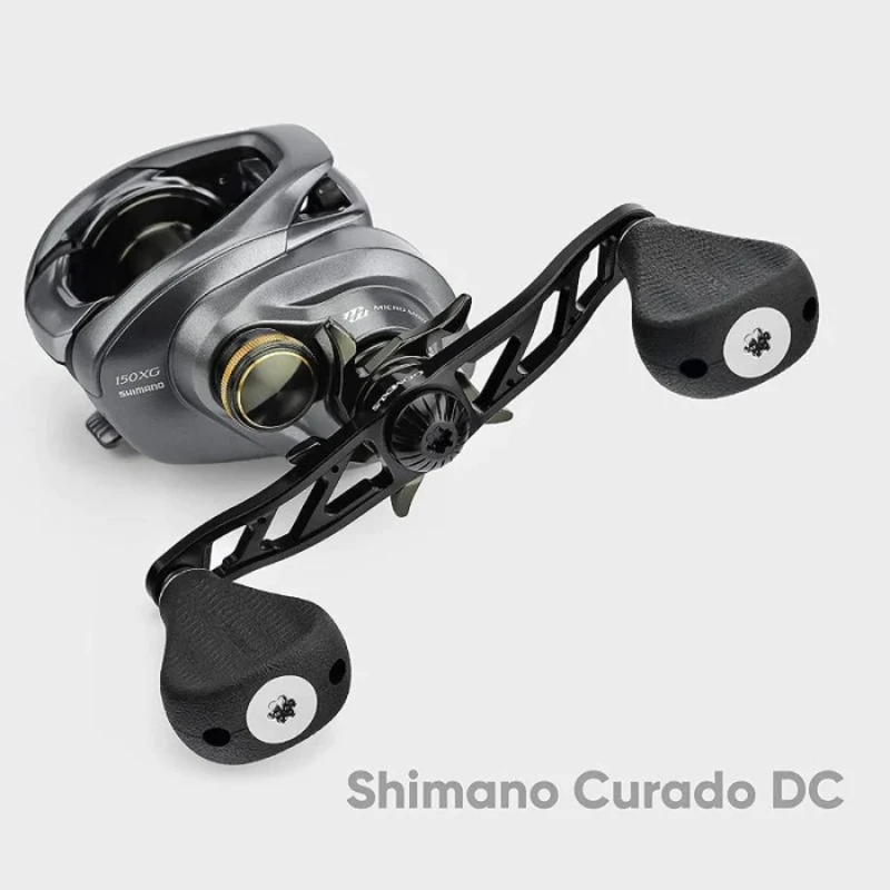 Gomexus 7X4mm Reel Handle 35mm TPE Knob 110mm Handle For Shimano Tranx  100 200 SLX Curado Calcutta Conquest  Tuning Handle - imagen 3