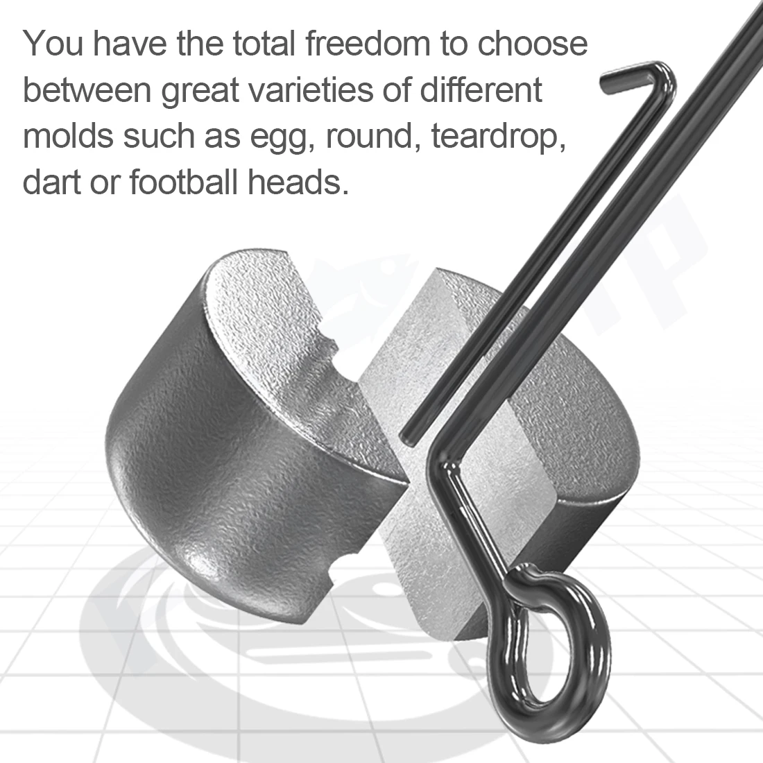 9KM 50 Uds anzuelo de pesca 90o con púas agua salada-2X acero fuerte alto contenido carbono - imagen 2