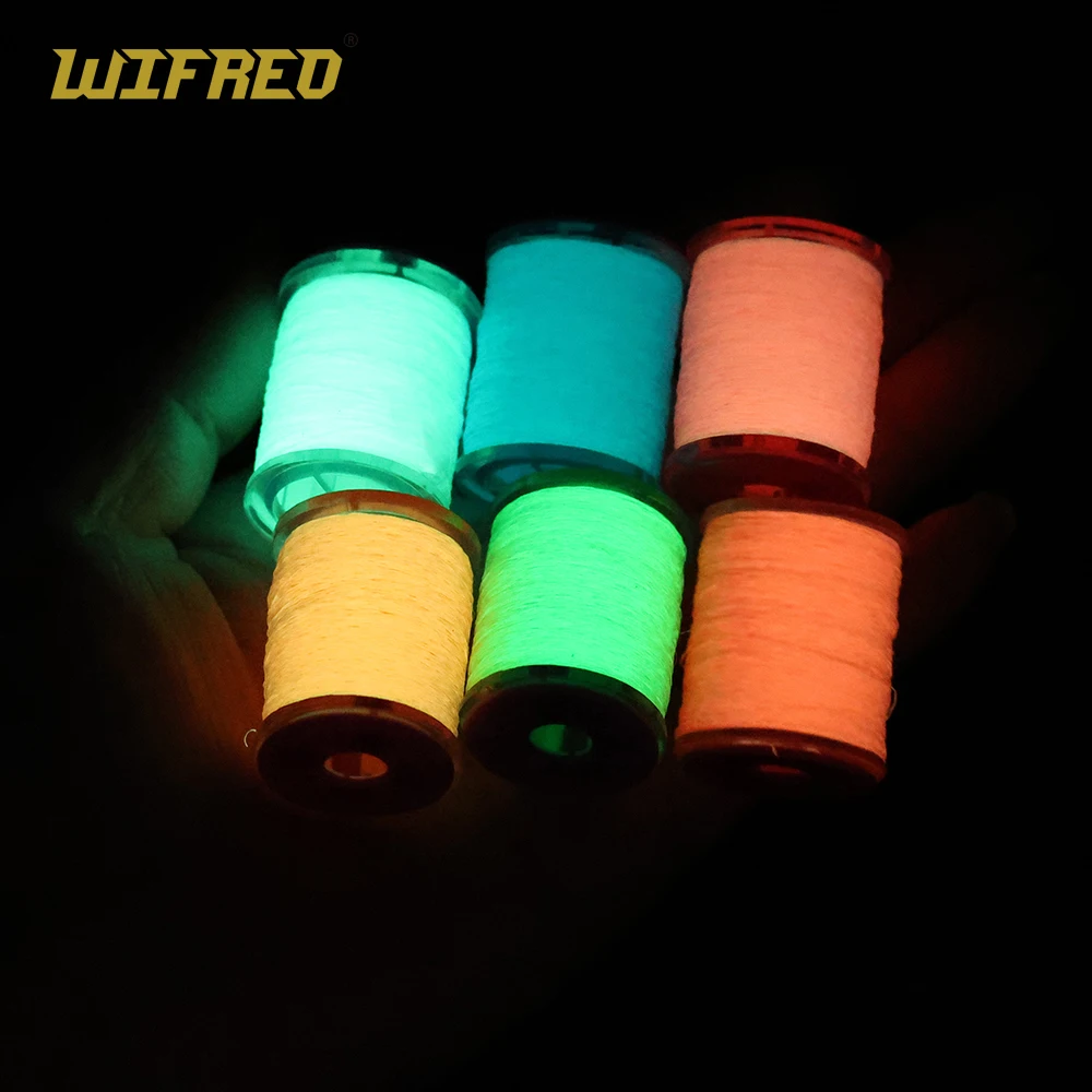 Wifreo-anzuelo de ayuda de oropel luminoso, 6 colores, plantilla, señuelo, aparejo Sabiki, Streamer, Midge, Ninfa, cuerpo, ala, piernas, cola, atado de moscas, Material - imagen 2