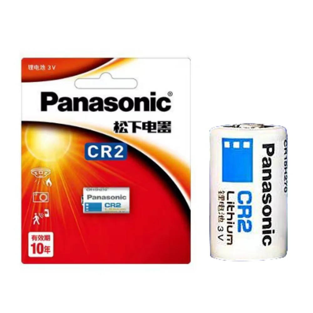 Panasonic CR2 Batería de litio 3V para linterna telémetro y pesca - imagen 3