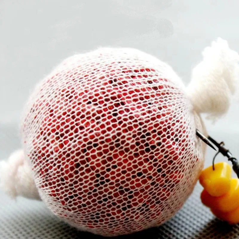 Malla soluble PVA para carpas en agua, bolsa para señuelos de pesca - imagen 5
