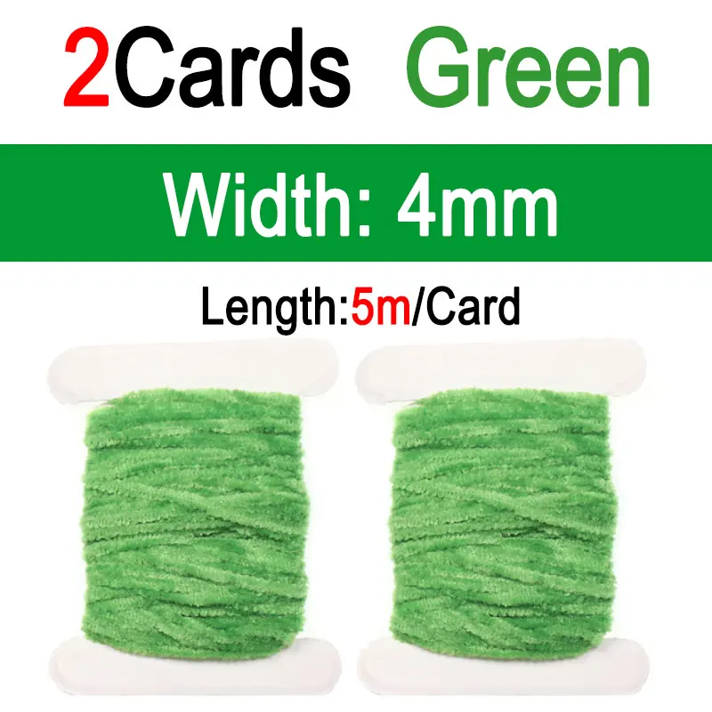 2pcs Green 4mm