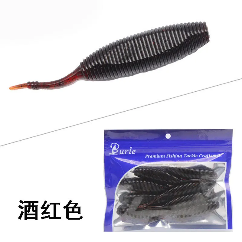 Equipo de pesca PD, cebo flotante de camino con sabor a pescado, Mosca de Ninfa gruesa, golpe negro con sal, patata, abeja, Pupa, cebo suave - imagen 5