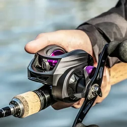 Carrete Baitcasting aluminio – Arrastre máximo para agua dulce