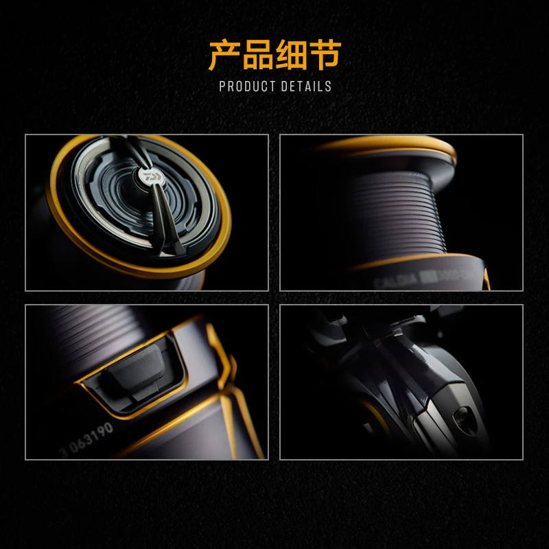 DAIWA-carrete de pesca en agua salada, Original, CALDIA LT, FC1000S, FC2000S, 2021, 4000-CXH, superligero, 3000 - imagen 4