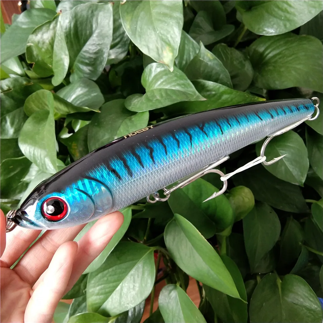 Noeby-señuelo de Pesca Artificial, cebo de lápiz que se hunde, Glide, Wobbler, 2 piezas, 180mm/145g - imagen 2