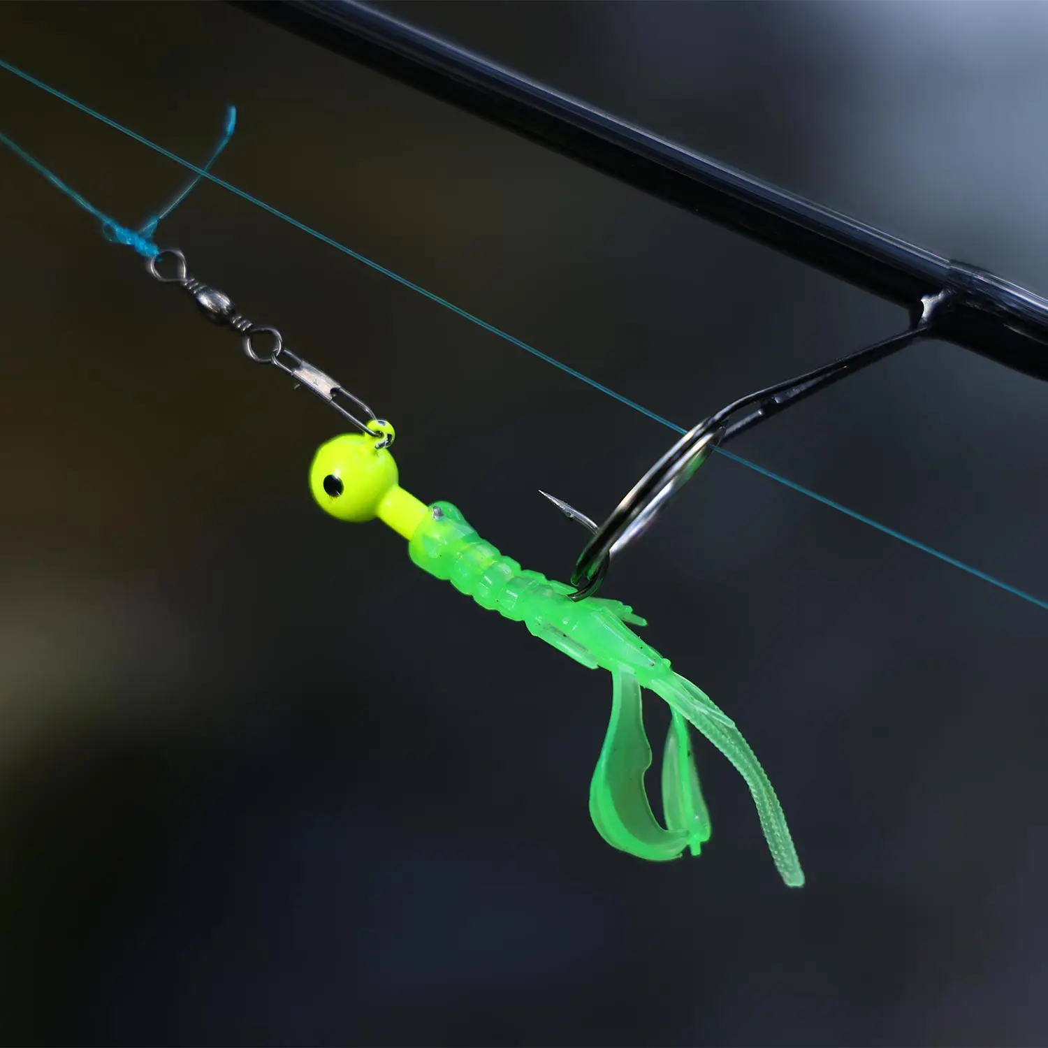 Sougayilang-Señuelos blandos locos, 60mm, mezcla de 30 unidades, Señuelos de Pesca blandos, camarones, langosta, Señuelos de Pesca de plástico suave, herramientas de pesca - imagen 5