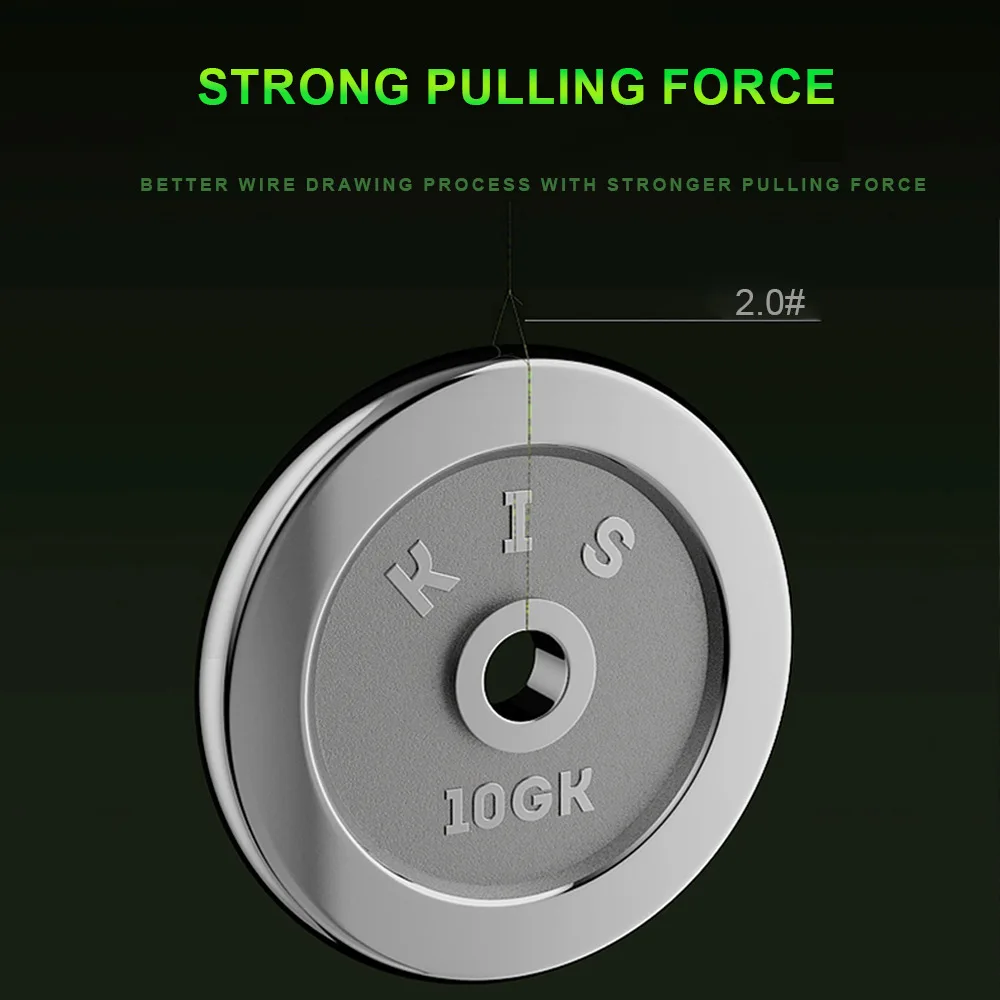 FTK 150M 300M hilo de pescar de nailon súper fuerte 0,14 MM-0,50 MM monofilamento con revestimiento de fluorocarbono línea de pesca de carpa 15.35LB-44.75LB - imagen 4