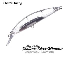 Chan's Huang Pececillo Señuelo duro superficie