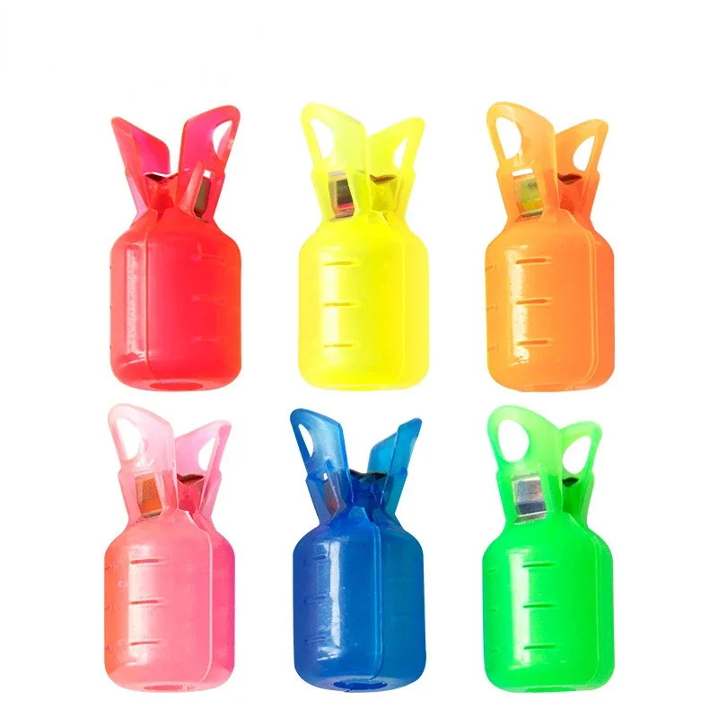 Funda protectora de aguja de calamar, funda de almacenamiento con gancho trasero a presión, accesorios de calamar para pesca en el mar, funda de plástico, 10 Uds. - imagen 4