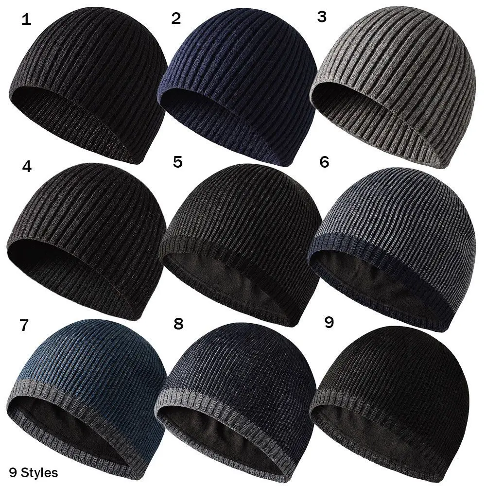 Gorro de punto con cobertura a prueba de viento para invierno cálido - imagen 5