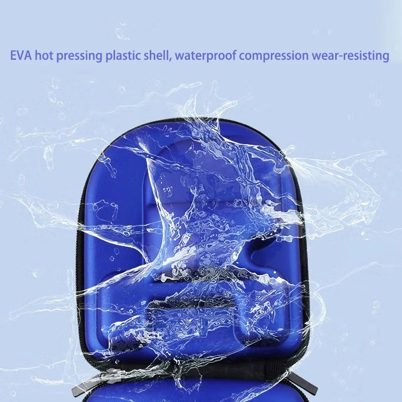 Bolsa de carretes de pesca portátil, funda protectora de 16cm, impermeable, dura, EVA, cajas de cubierta para exteriores, bolsa para rueda de Baitcasting, aparejos de herramientas - imagen 3