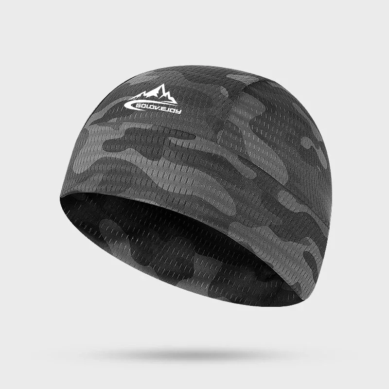 Gorro de calavera refrescante, forro para casco, transpirable, absorbe el sudor, deportes de ciclismo, gorro para correr, cómodo gorro para senderismo al aire libre, gorro de secado rápido - imagen 4