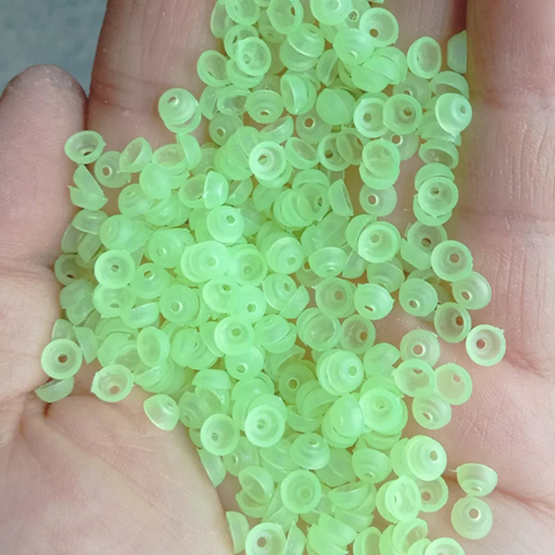 Bloque semiredondo para pesca en roca, piezas luminosas de equipo, accesorios para pesca, semicírculo, piezas, 100 - imagen 2