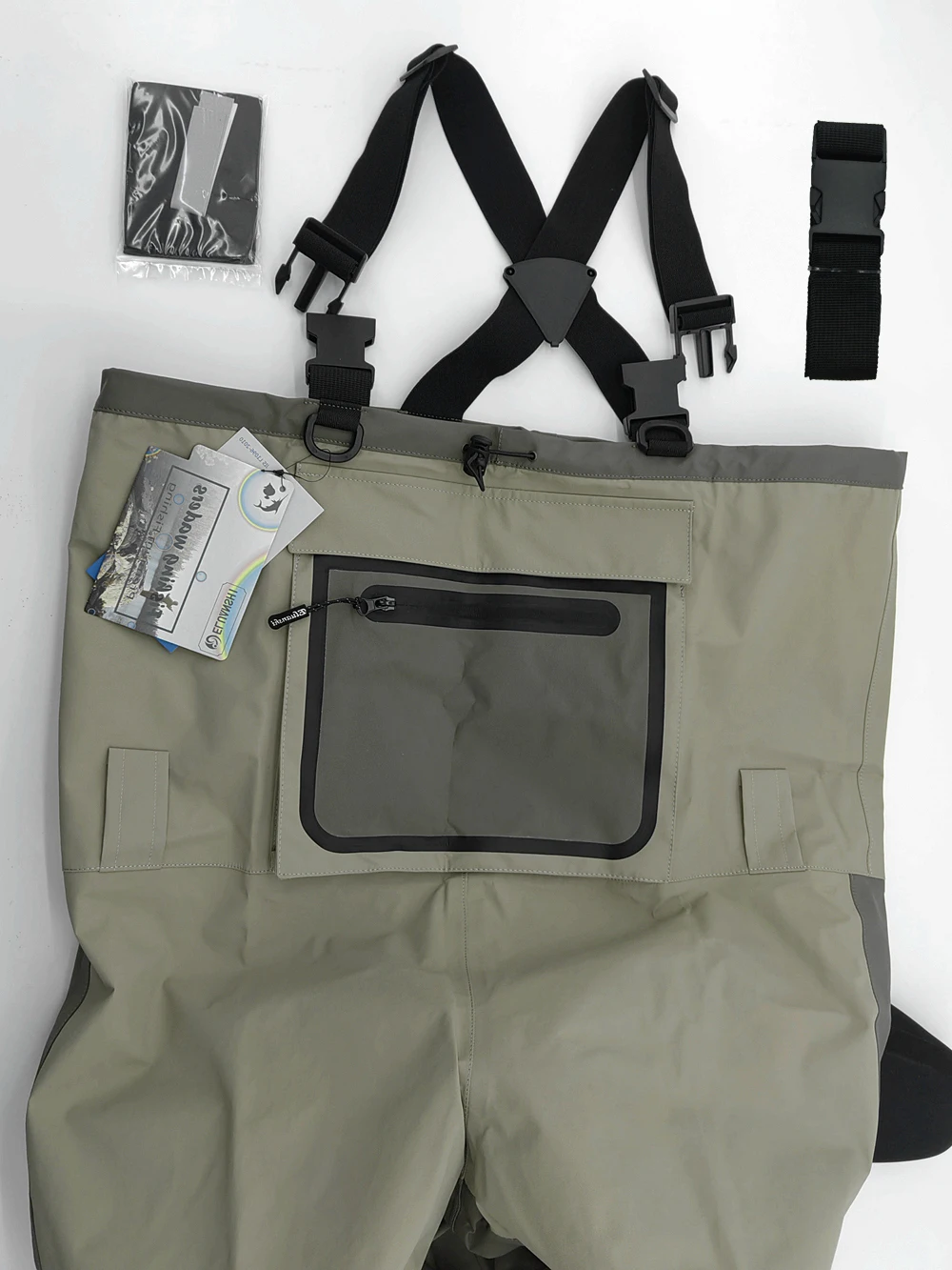 Amantes impermeables y transpirables pesca con mosca hasta pie de neopreno para hombres caza en balsa Secado rápido - imagen 5