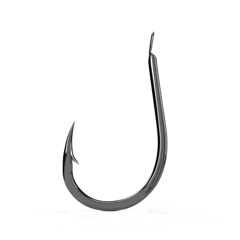 1000 unids/lote anzuelos enteros a granel cabeza plana anzuelo de pescado con púas hierba carpa pesca en alta mar Pesca peche aparejos de Pesca anzol