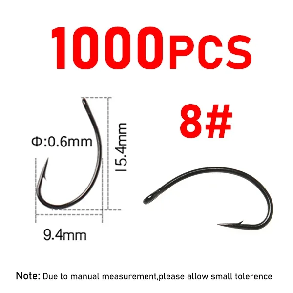 1000pcs size 8