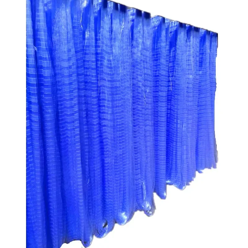 H1m-10m artículos semiacabados Red azul 0,11mm-0,2mm línea rejilla L160m trampa enmalle Red De Pesca Rede De Pesca Filet De peche - imagen 4