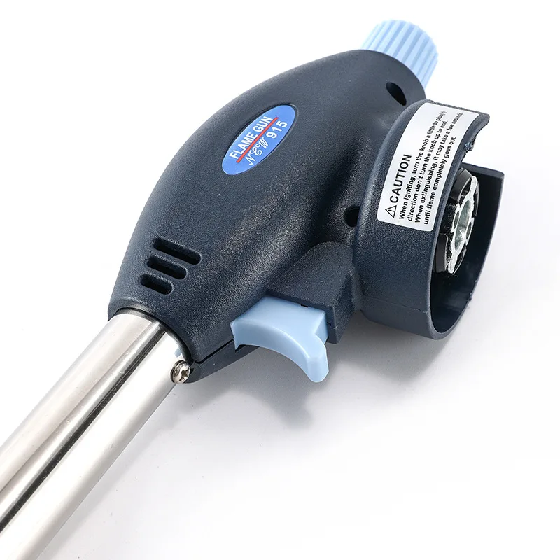 Antorcha de cocina con encendido automático, quemador de soldadura de Gas butano, calefacción, quemador de Gas de soldadura, soplete de Gas de llama para barbacoa, cocina de acampada - imagen 5