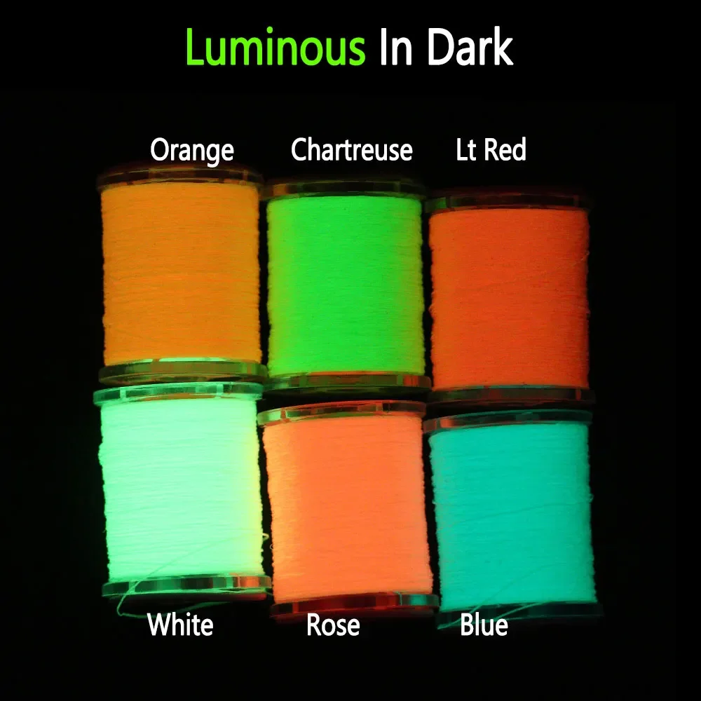 Bimoo, 1 unidad, oropel luminoso de alta luminosidad, Material de atado de moscas para Midge Ninfa Streamer, cabeza, cuerpo, costilla, ala, cola, trucha, Señuelos de Pesca - imagen 5