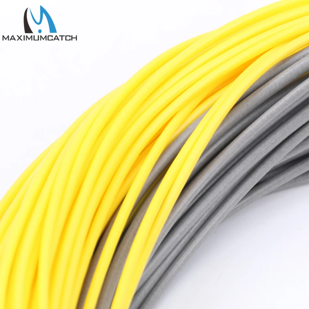 Línea de mosca para cortador de viento Maximumcatch WF flotante con bucles soldados delicado en el viento 100 pies 4-8WT línea de mosca de peso hacia adelante - imagen 4