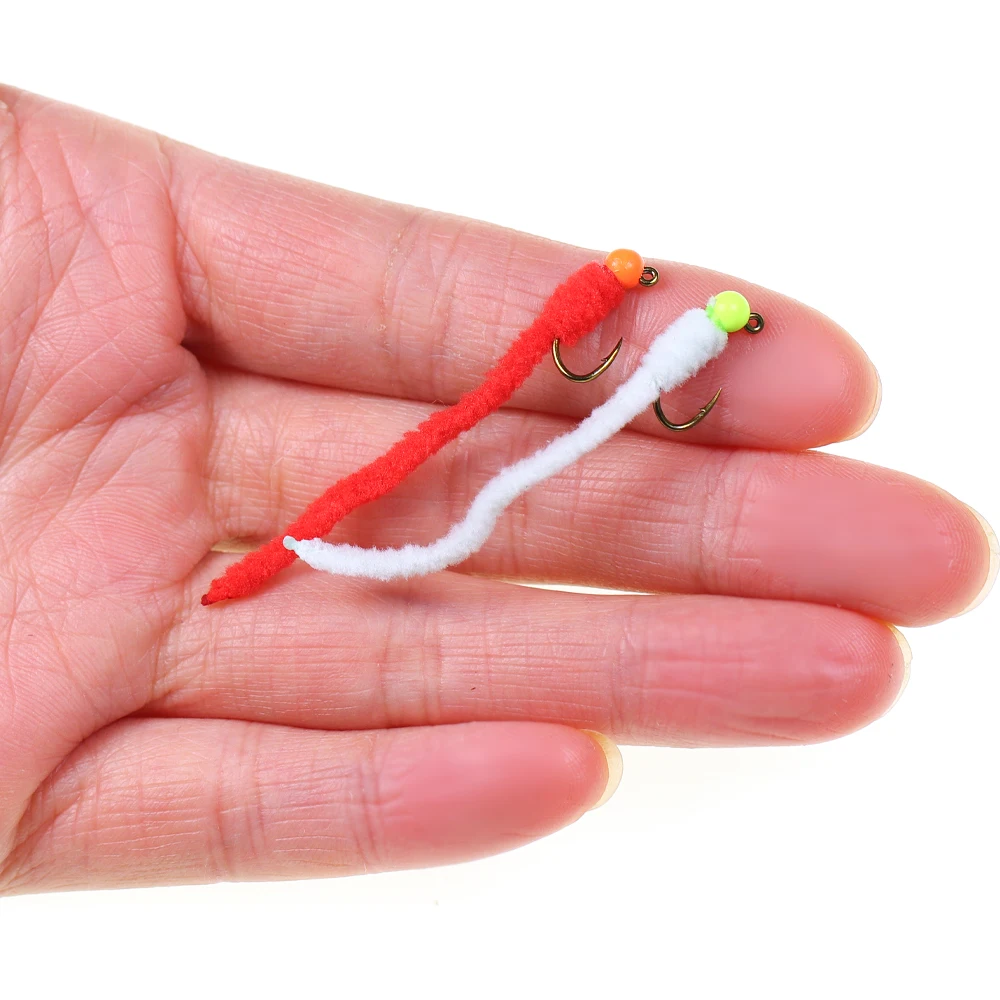 Vtwins Jig Head Tungsten Bead con púas para vinilo Squirmy Wormy - imagen 5
