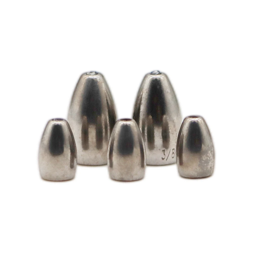 Pesos volteadores de tungsteno para plomos de pesca de lubina para perforar a través de una cubierta pesada para aparejos de Texas y Carolina - imagen 4