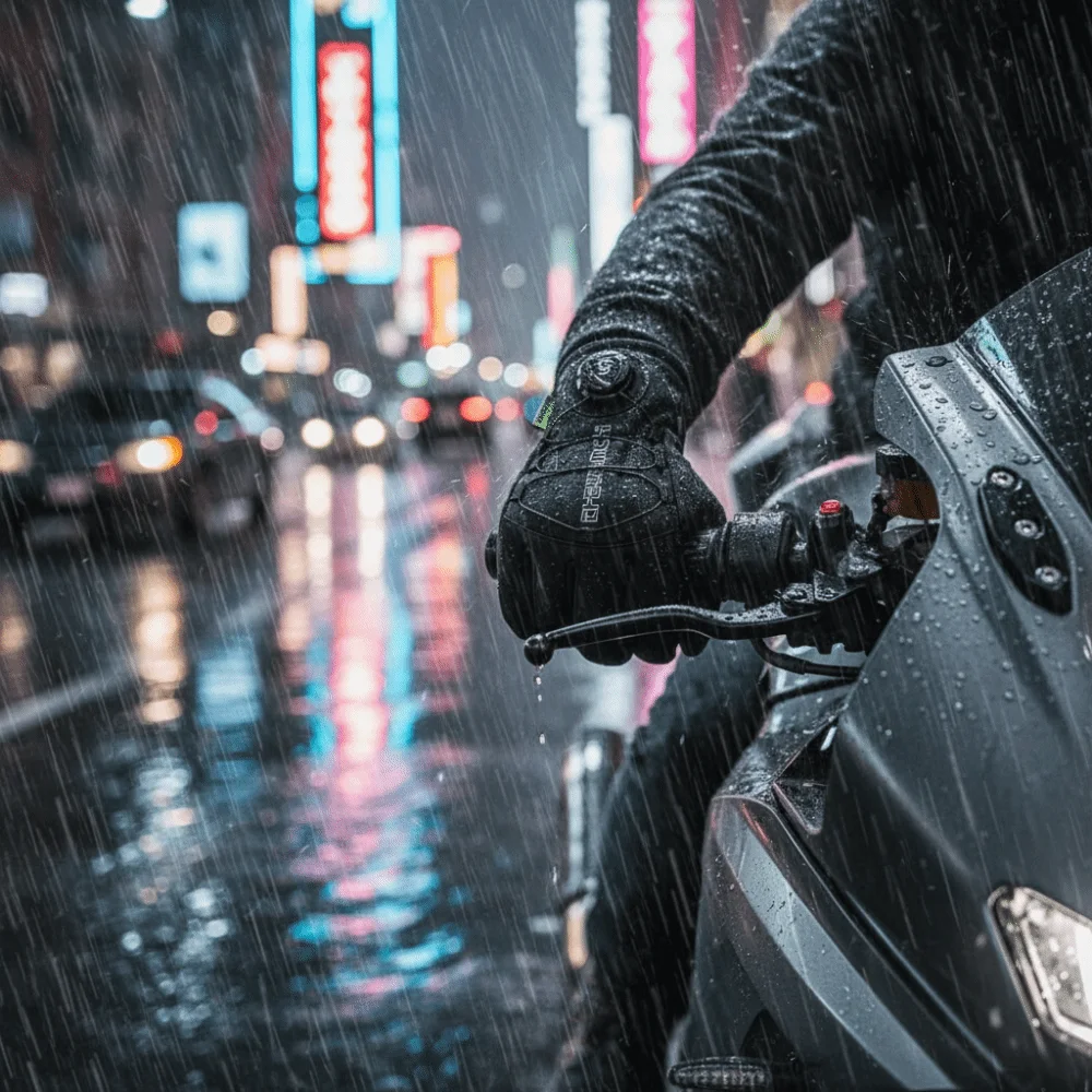 Un par de guantes cálidos de invierno resistentes al frío, resistentes al viento, impermeables, térmicos, con dedos completos, pantalla táctil, engrosados extendidos - imagen 4