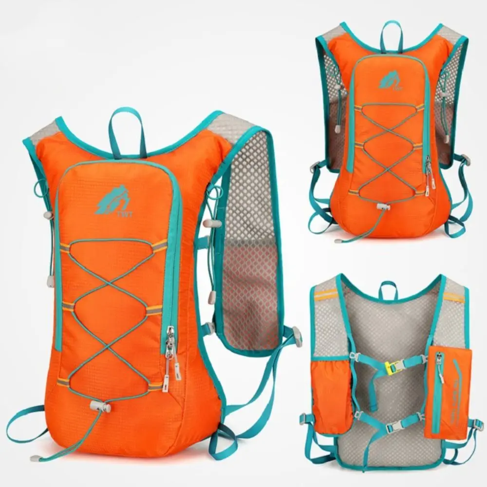 Mochila impermeable para hidratación al aire libre, mochila de escalada reflectante ultraligera, transpirable, multifuncional - imagen 5