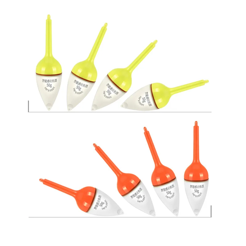 Flotador electronico sensor LED cambio color pesca carpa resistente