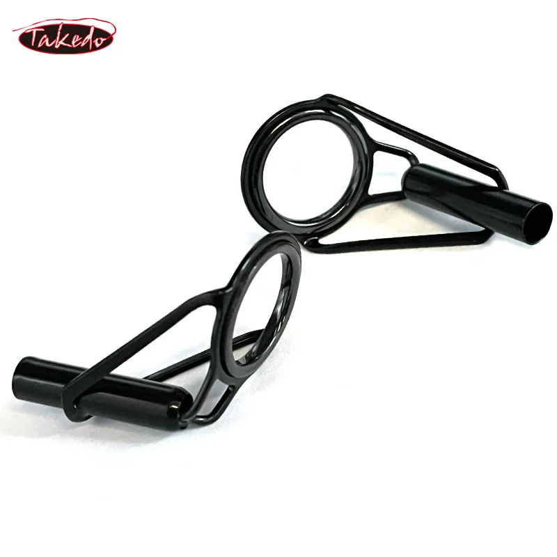 TAKEDO TN110 BSLST guías de punta de caña de pescar, construcción de ojos de caña, guías de caña de pescar de hierro suave, anillo, Kit de reparación de agua salada para pesca - imagen 4