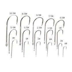 Anzuelos Vástago Largo Long Shank – pack pesca multitalle