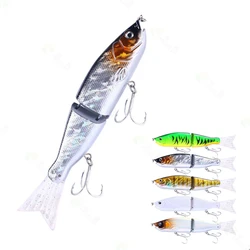 Swimbait Articulado de Vibración – Señuelo Duro para Lucio