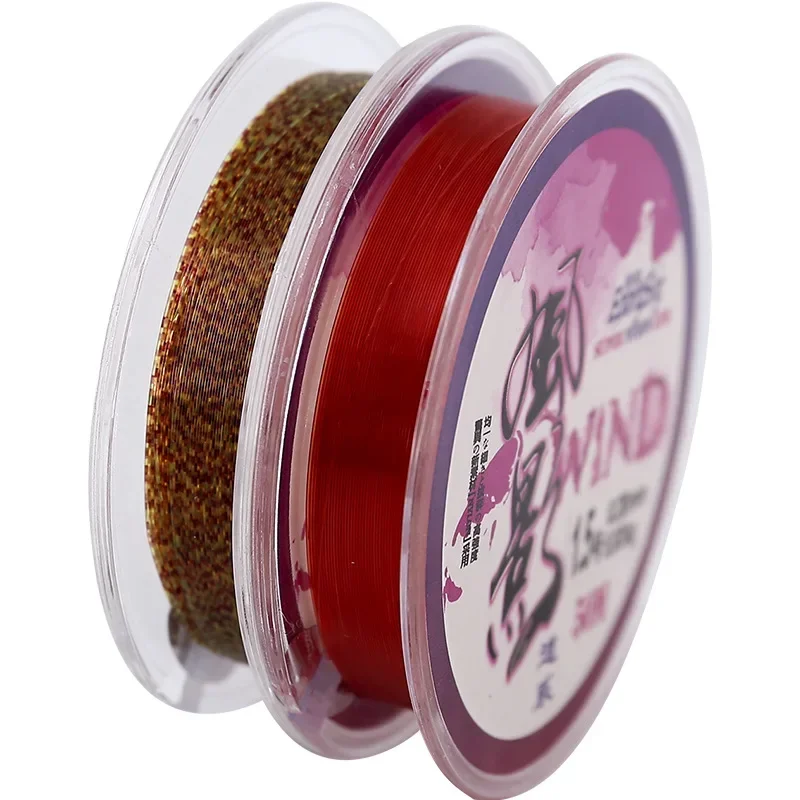 Carrete de 50m, guía metálica, líneas de envoltura, hilo de sedal de pesca DIY, nailon fuerte para construcción de varillas, hilo de envoltura para construcción - imagen 5