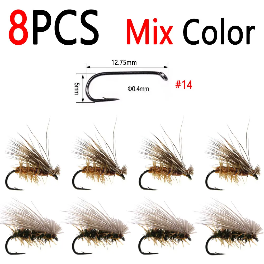 8pcs Mix Color