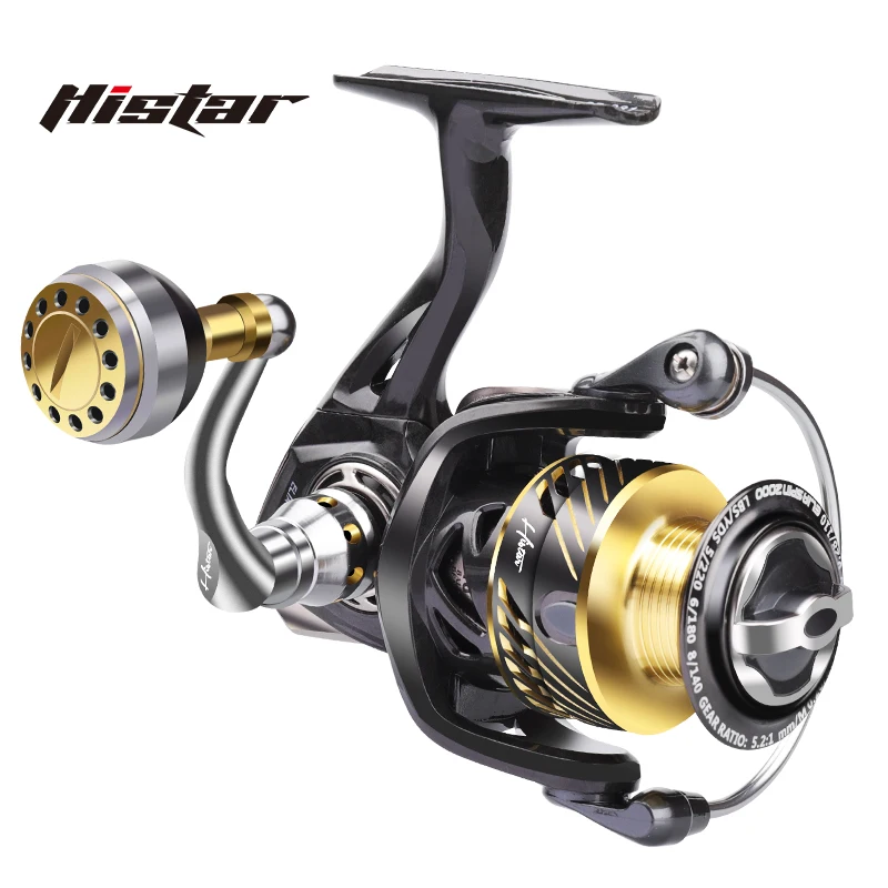 Carrete HISTAR Serie E fibra carbono – Ratio 5.2:1 para agua salada - imagen 5