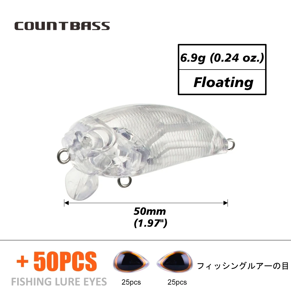 Blank Lure With Eyes