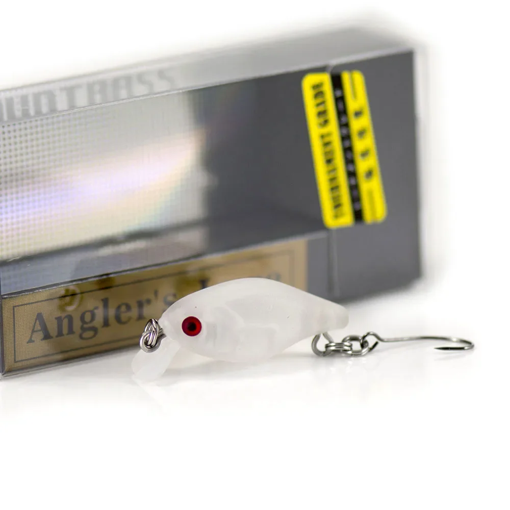 Countbass Crank Bait 30mm 1-3/16 "2,2g 5/64 oz, señuelos duros de plástico, cebos flotantes para pesca de salmón, Crankbait con anzuelos individuales - imagen 2