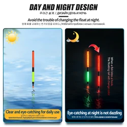 1PC 전기 색상 변경 중력 센서 플로트 + 1 CR425 + 1 튜브 + 1 가방 후크 + 1 플로트 레스트 플로트 테일 1 비드 나노 부이 액세서리