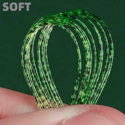 Línea de pesca con manchas 3D de camuflaje de 500M, línea de pesca Invisible resistente al desgaste con revestimiento de fluorocarbono para carpa, línea de pesca que se hunde en agua salada